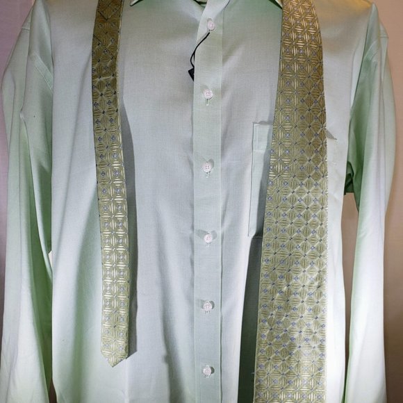 Lipson NuCare, NWT, 18 Neck, Apple Green, 100% Cotton - Picture 4 of 16